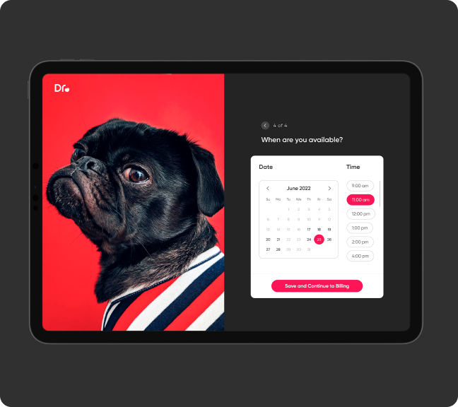 To design an app that promotes pet wellness and unburdens veterinarians To design an app that promotes pet wellness and unburdens veterinarians