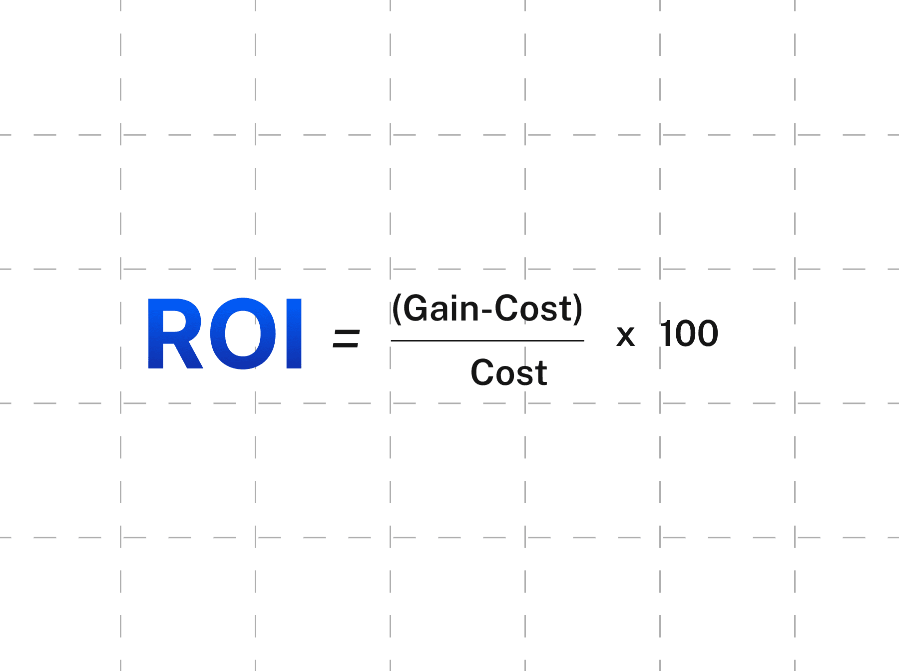 ROI Formula Graphic