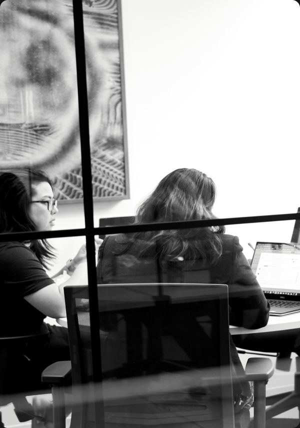 DOOR3 team reviewing legal AI deliverables