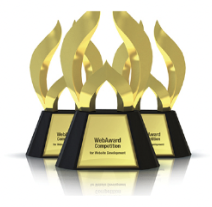 2022 Web Marketing Association's WebAwards winner, in two categories