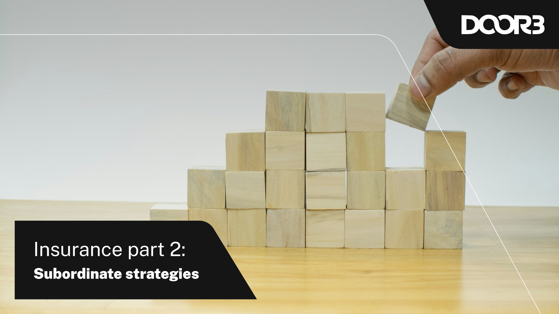 Insurance Part 2: Subordinate Strategies