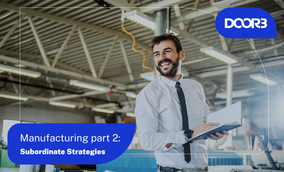 Manufacturing Part 2: Subordinate Strategies