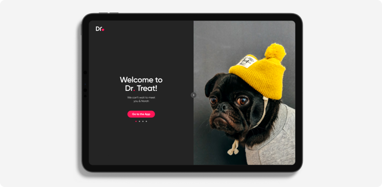  Dr Treat UI design 