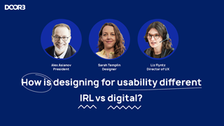 How is designing for usability different IRL vs digital?